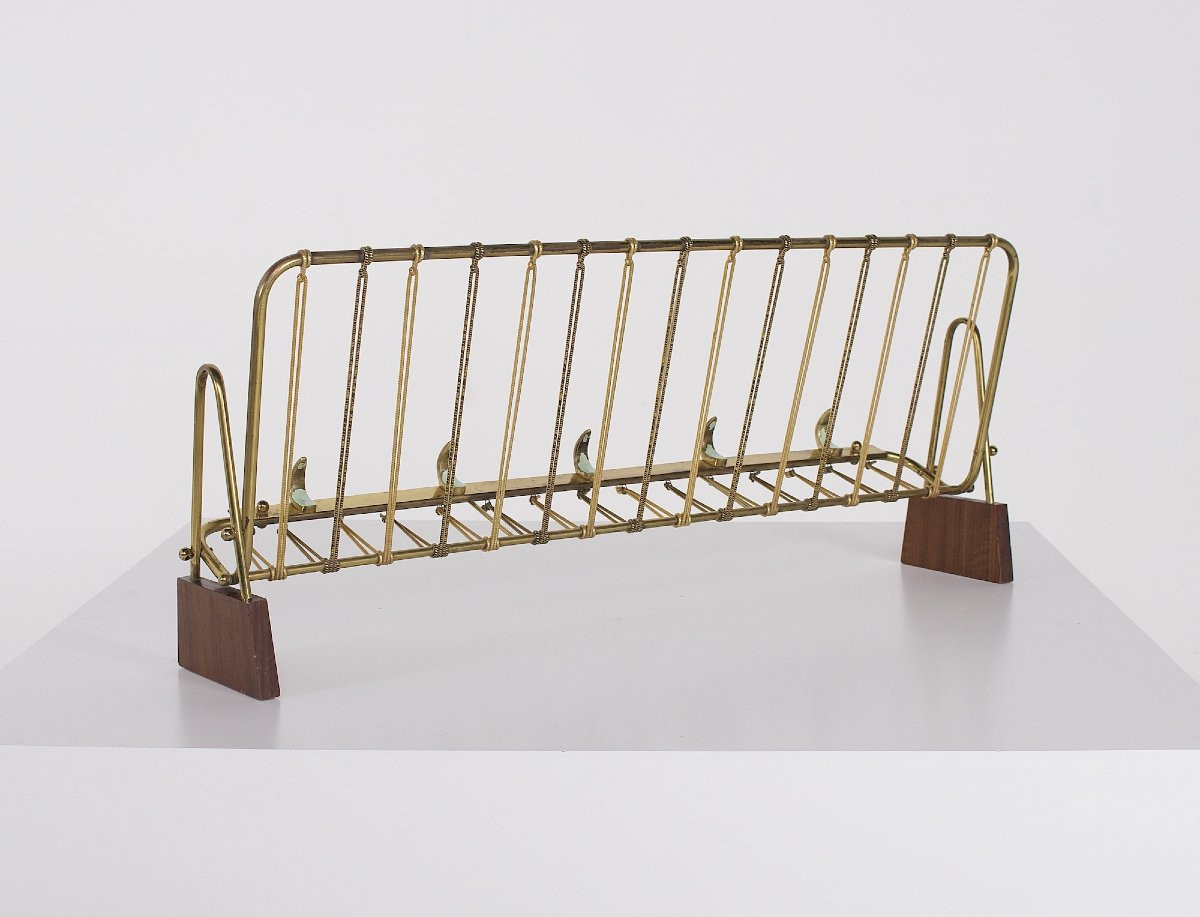 Portemanteau Mural en Laiton-photo-2