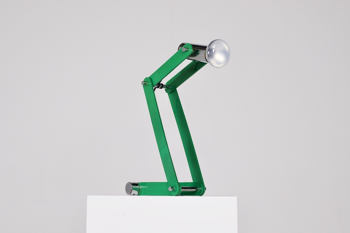 Italian Articulated Lamp, 1980s