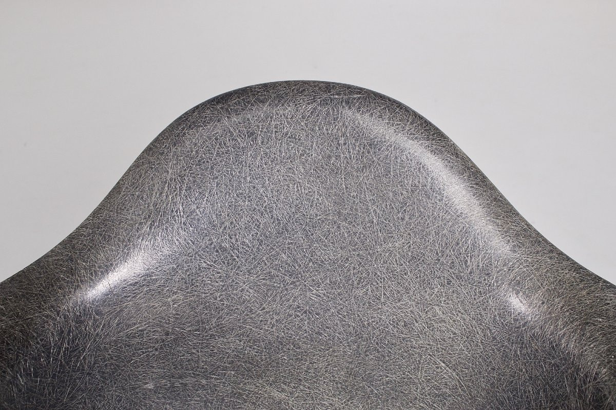 Paw Swivel Chair In Fiberglass, Charles & Ray Eames For Herman Miller, Circa 1953-photo-4