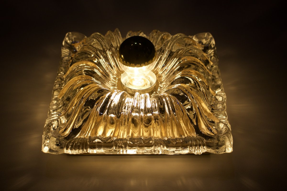 Shabby Chic Pressed Glass Wall Sconces-photo-3