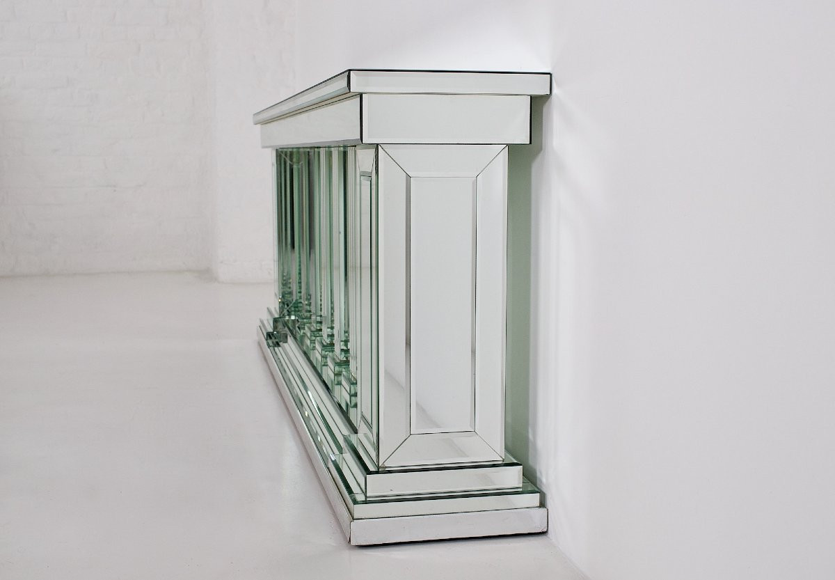 Mirrored Baluster Console, Maison Roméo-photo-4