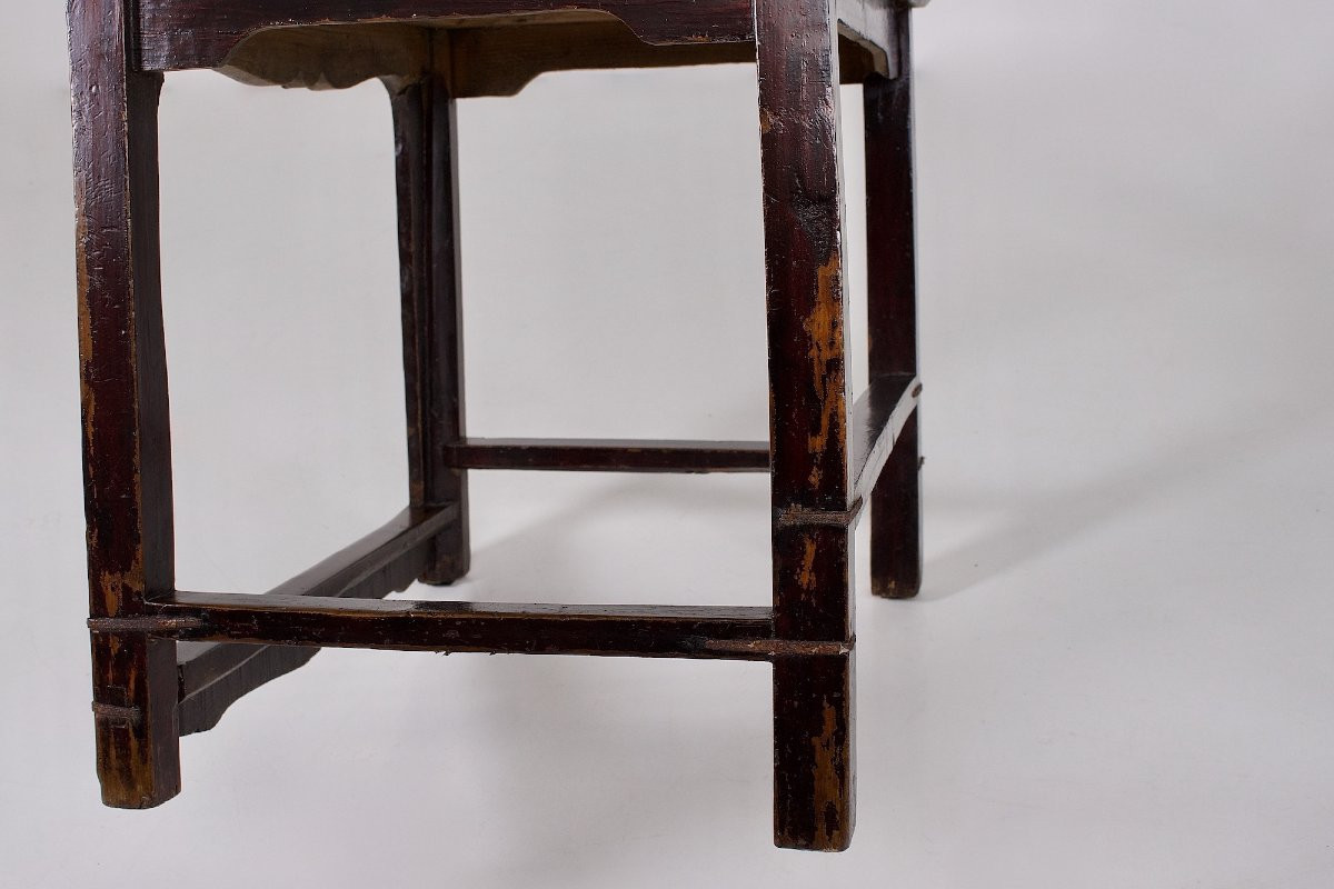 Deux  Fauteuils  de style Huanghuali, Chine, Dynastie Qing, XIXᵉ siècle-photo-6