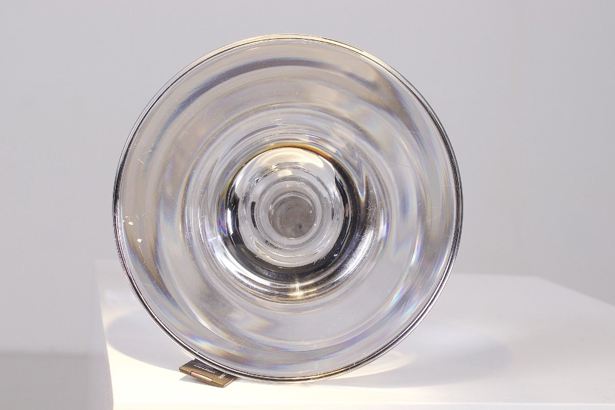 Lampe à poser « Tiffany »  Ingo Maurer, Design M / Val Saint Lambert, années 60-photo-3