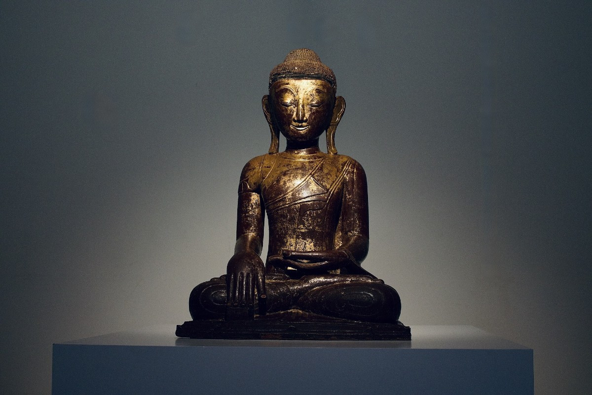 Burmese Wooden Buddha, Ava