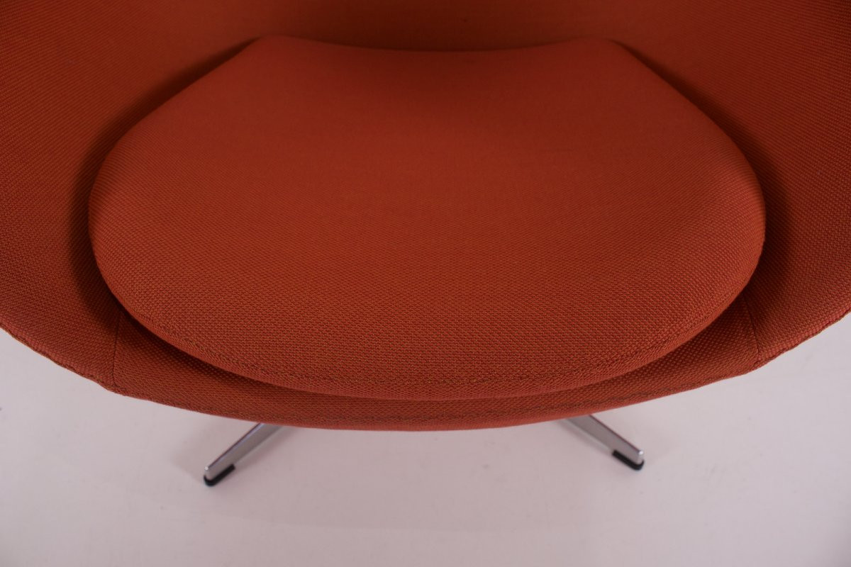 Fauteuil Egg par Arne Jacobsen pour Fritz Hansen-photo-3