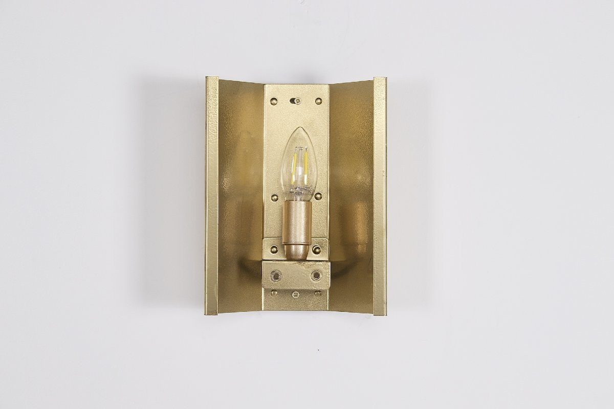 Pair Of Small Italian Murano Wall Sconces-photo-6