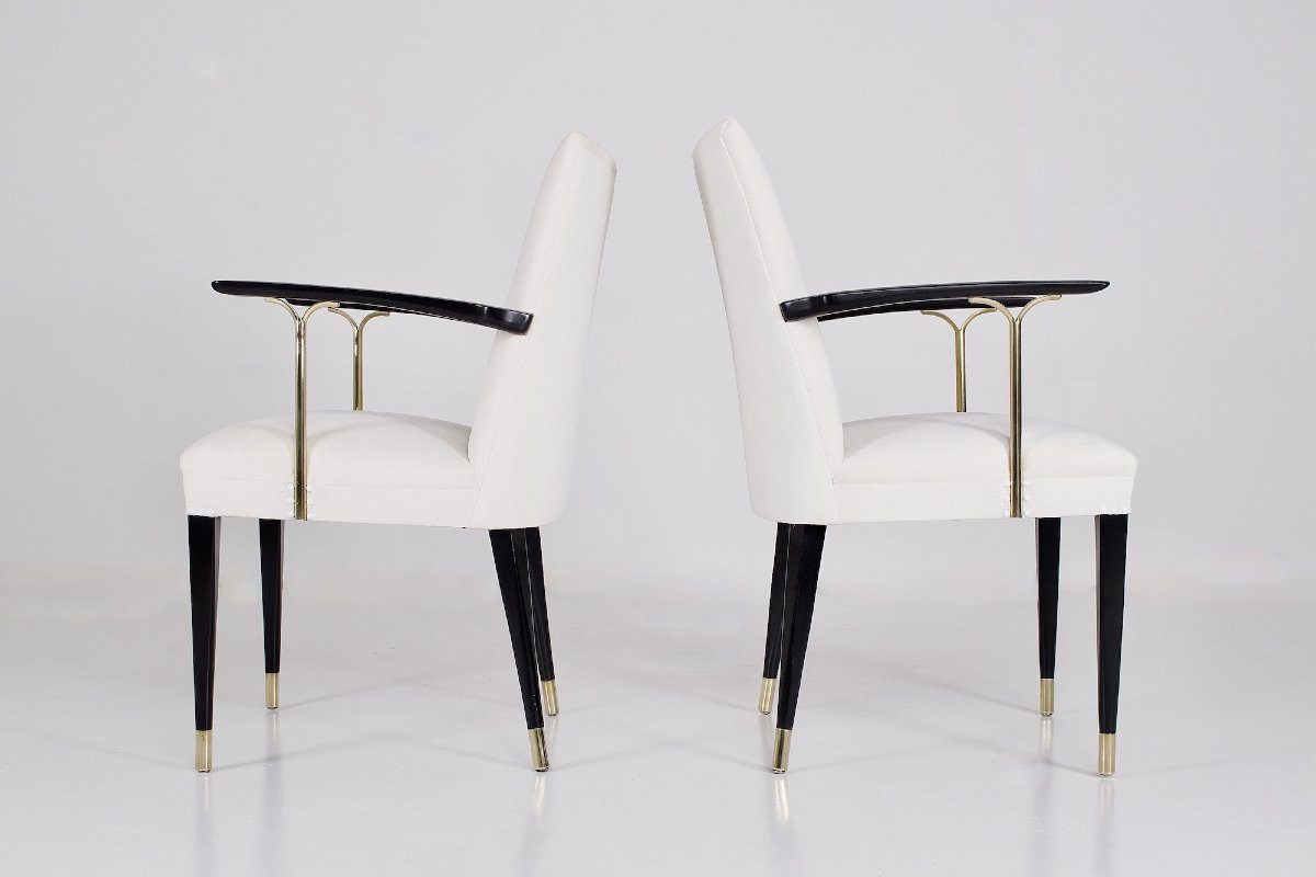 Pair Of Modernist Armchairs-photo-2