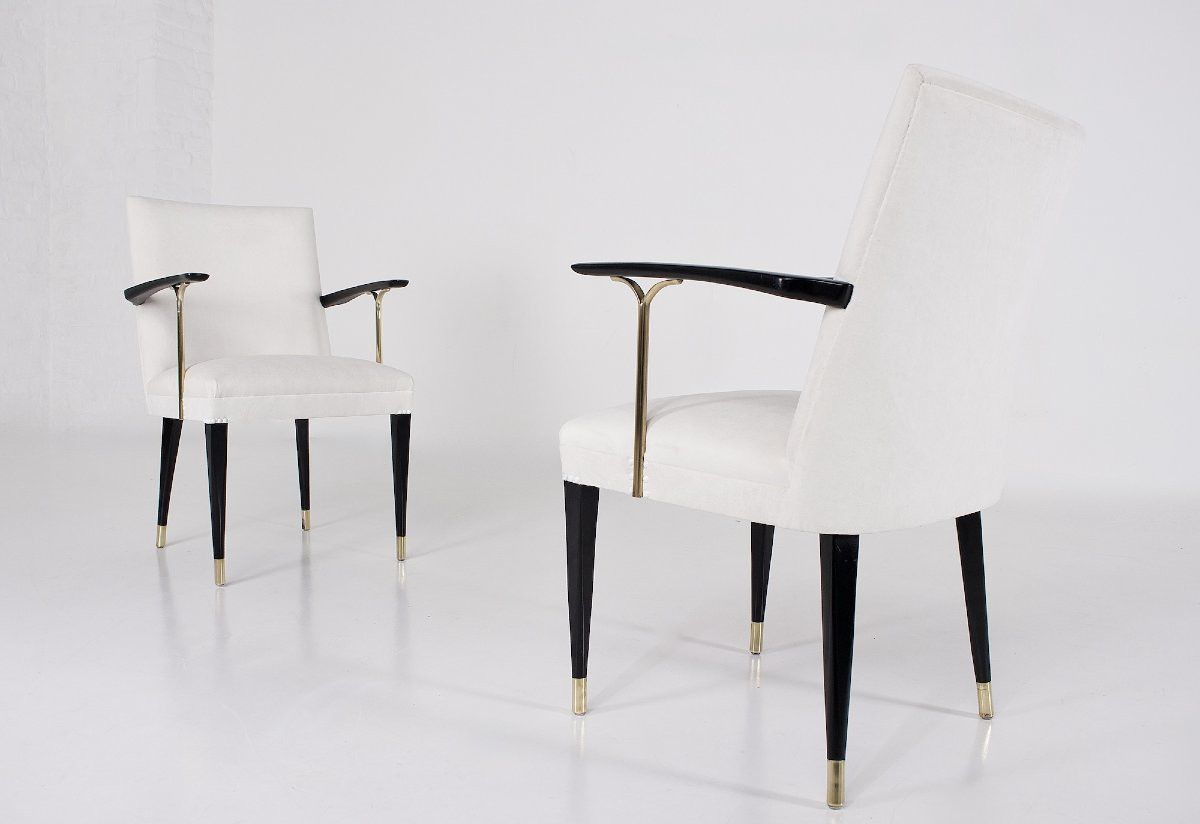 Pair Of Modernist Armchairs-photo-3