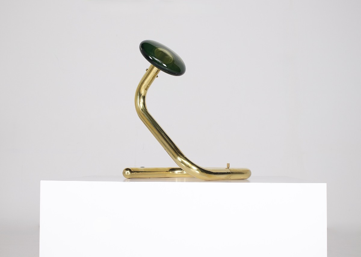 Lampe Mobile Sommerso en Laiton – Murano