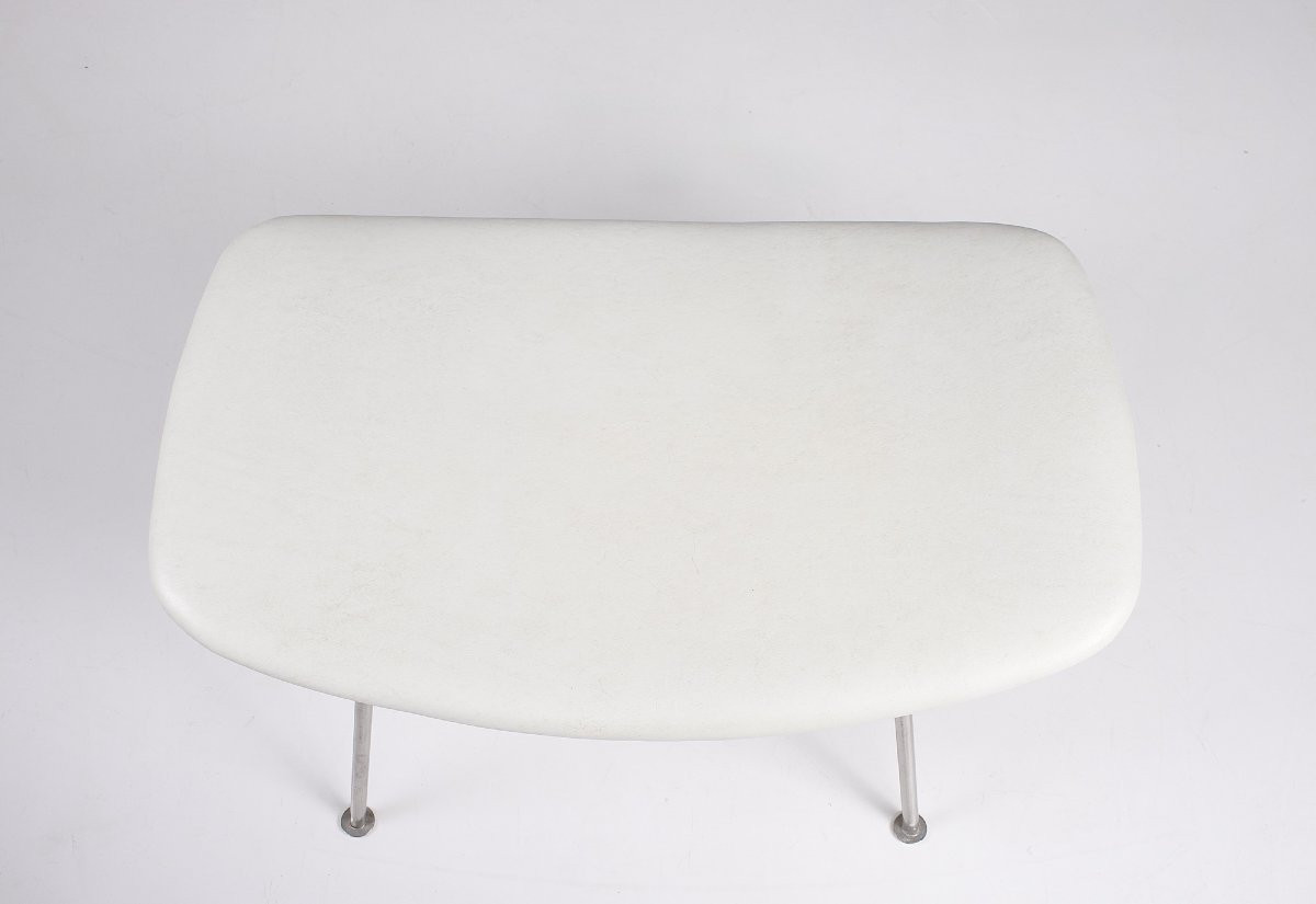 Fauteuil Oyster F157 avec ottoman – Pierre Paulin-photo-6