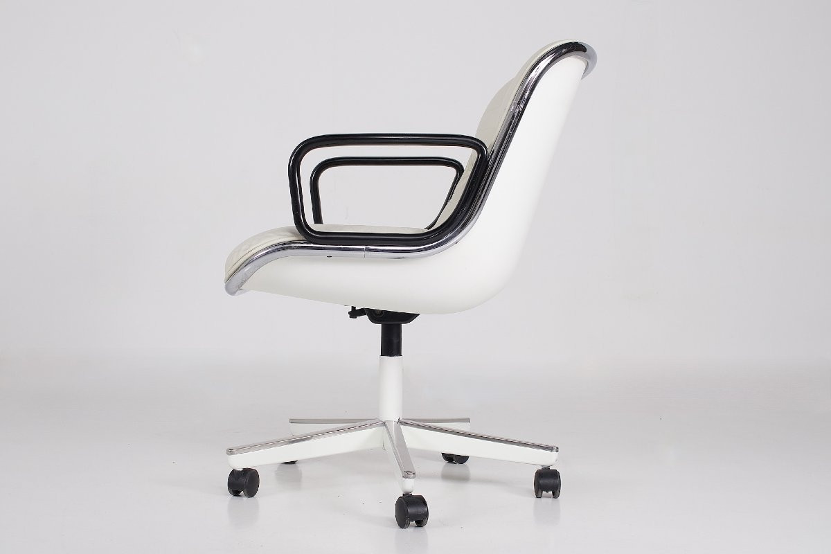 Executive Chair Swivel Armchair – Charles Pollock-photo-2