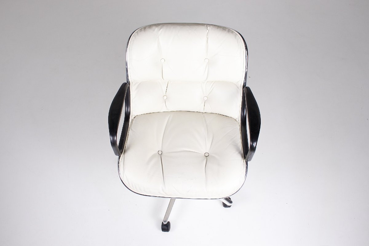 Executive Chair Swivel Armchair – Charles Pollock-photo-4