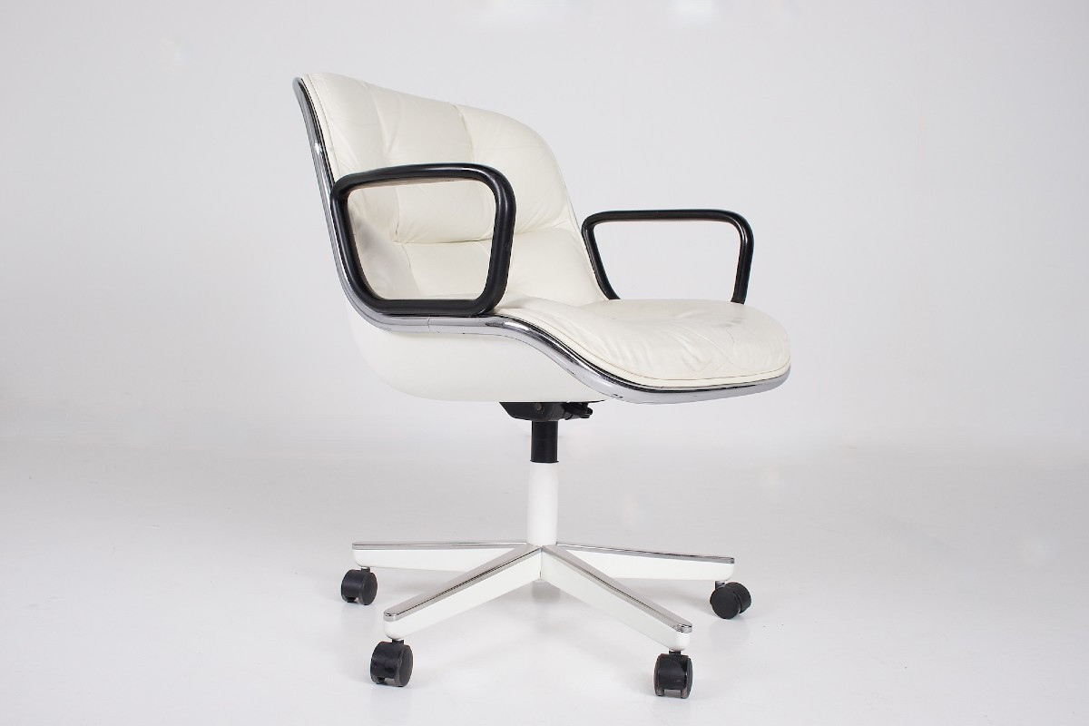 Executive Chair Swivel Armchair – Charles Pollock