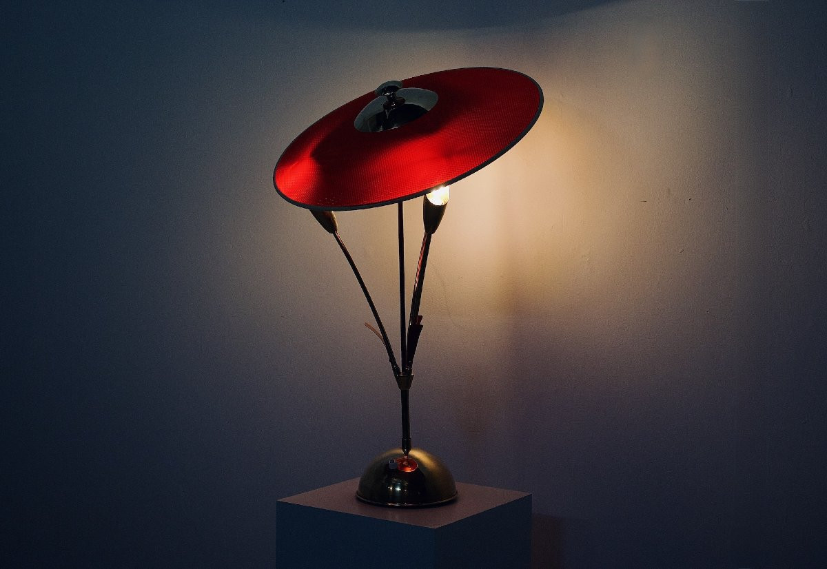 Kelma Royal Brass Lamp, 1960s-photo-4