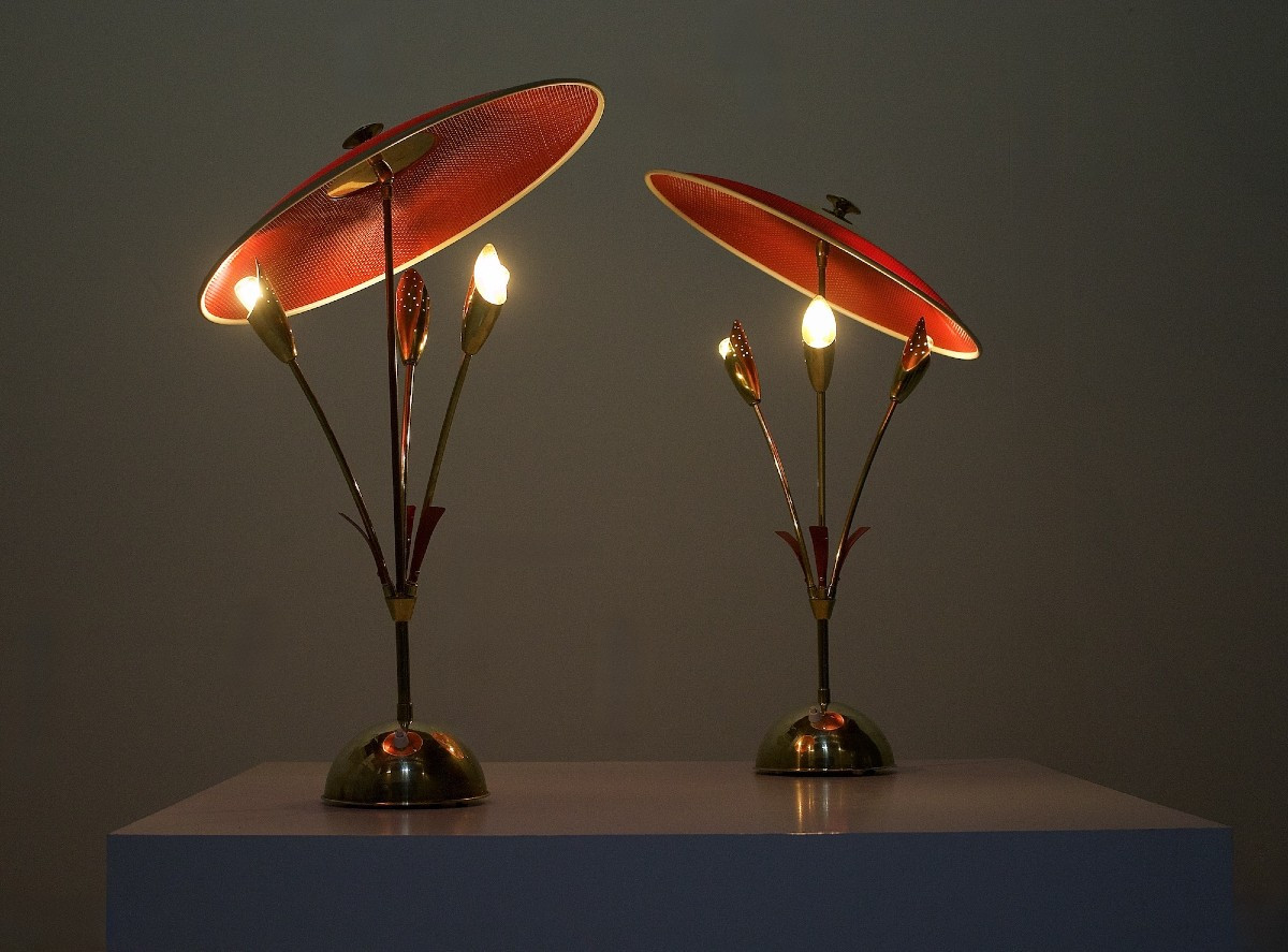 Kelma Royal Brass Lamp, 1960s-photo-4