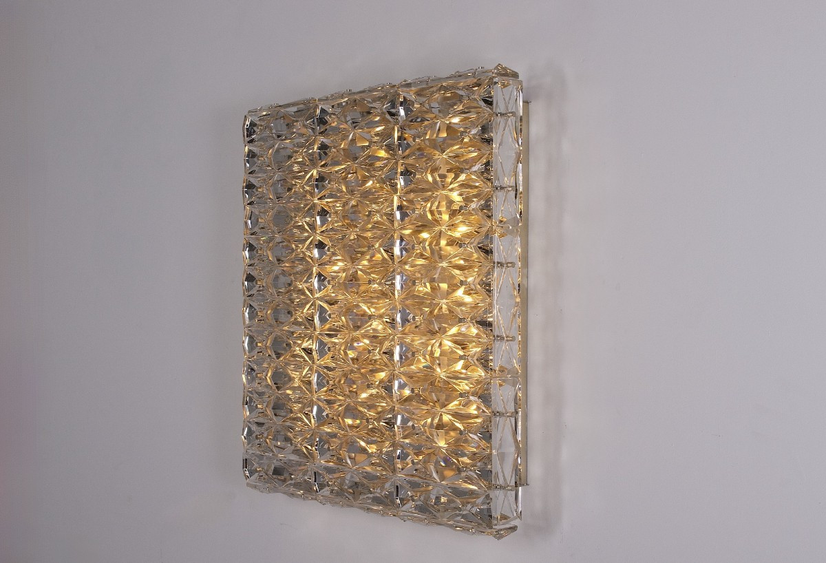 Xl Faceted Crystal Ceiling Light - Kinkeldey