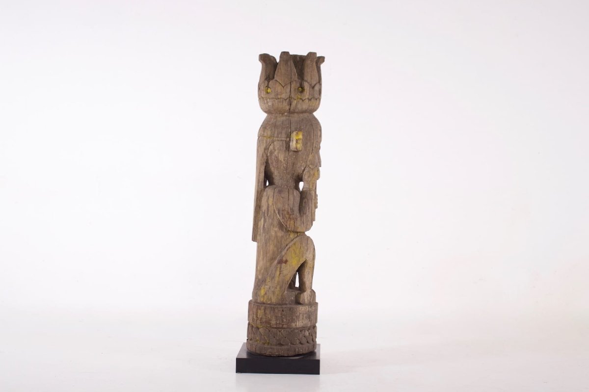 Dayak Hampatong Figure, 18th Century-photo-4