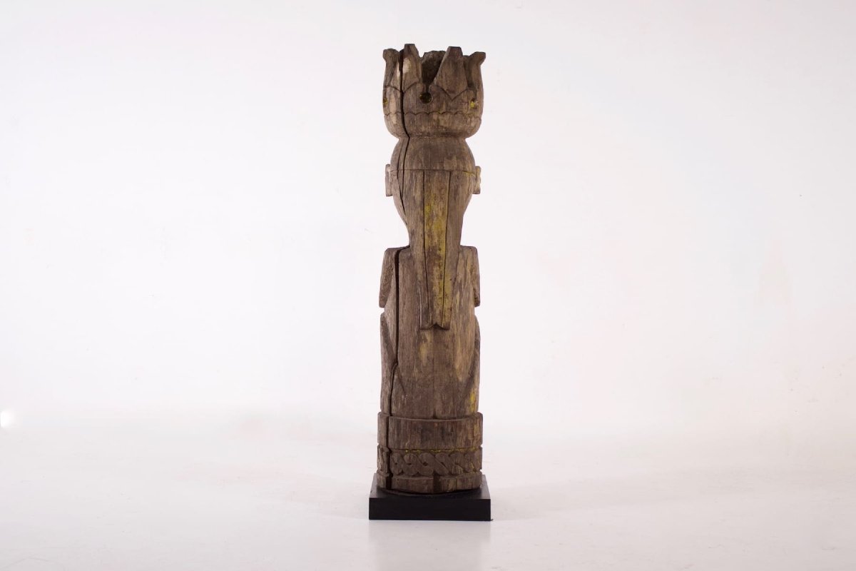 Dayak Hampatong Figure, 18th Century-photo-1