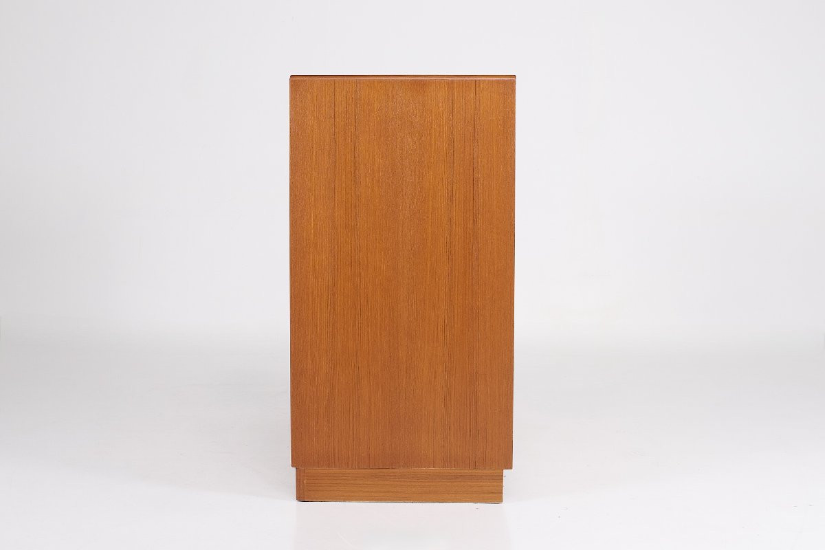 Scandinavian Two-door Teak Sideboard - 1970s-photo-2