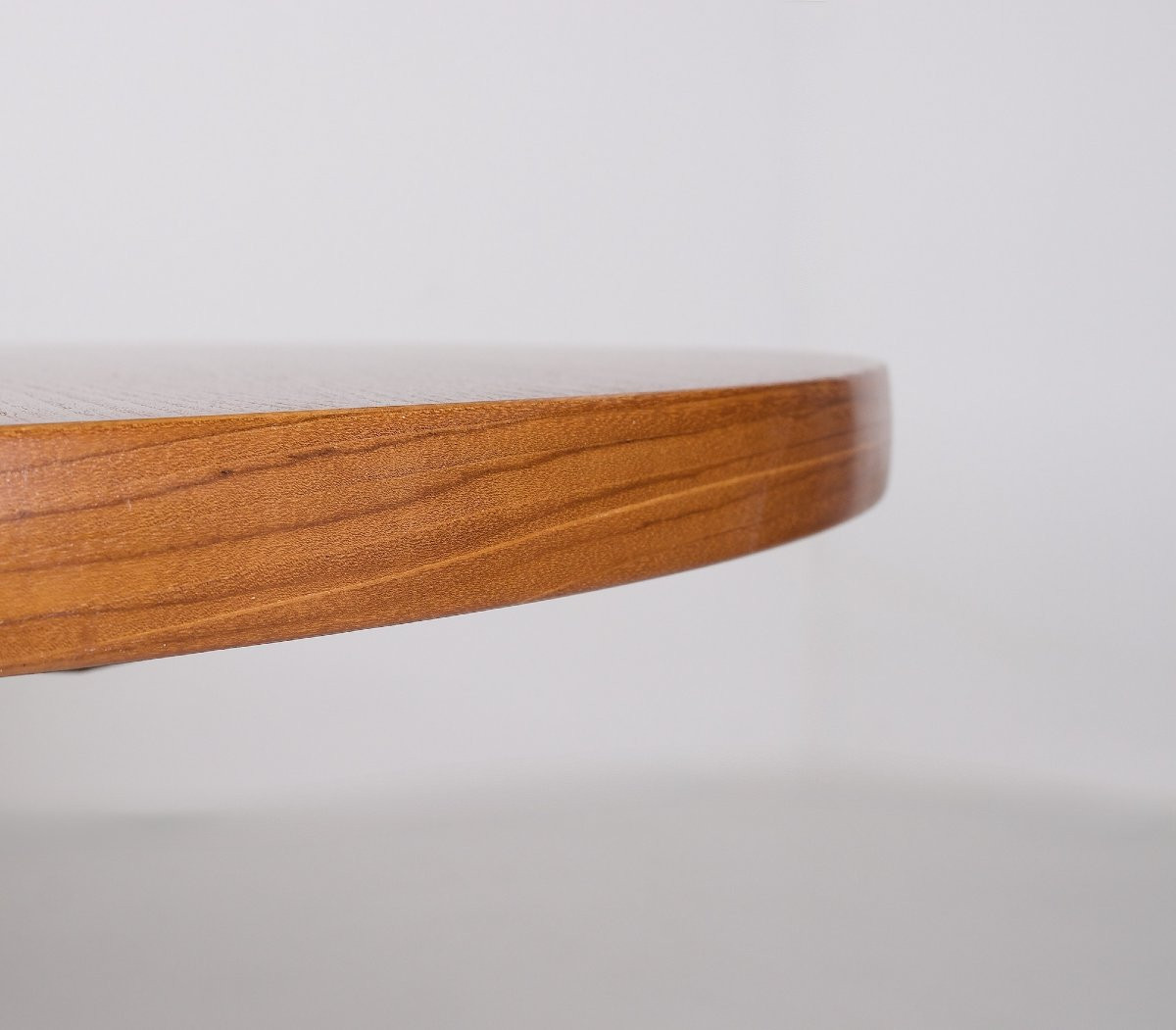 Round Teak Table With Two Leaves - Am Møbler, Denmark, 1970s-photo-3