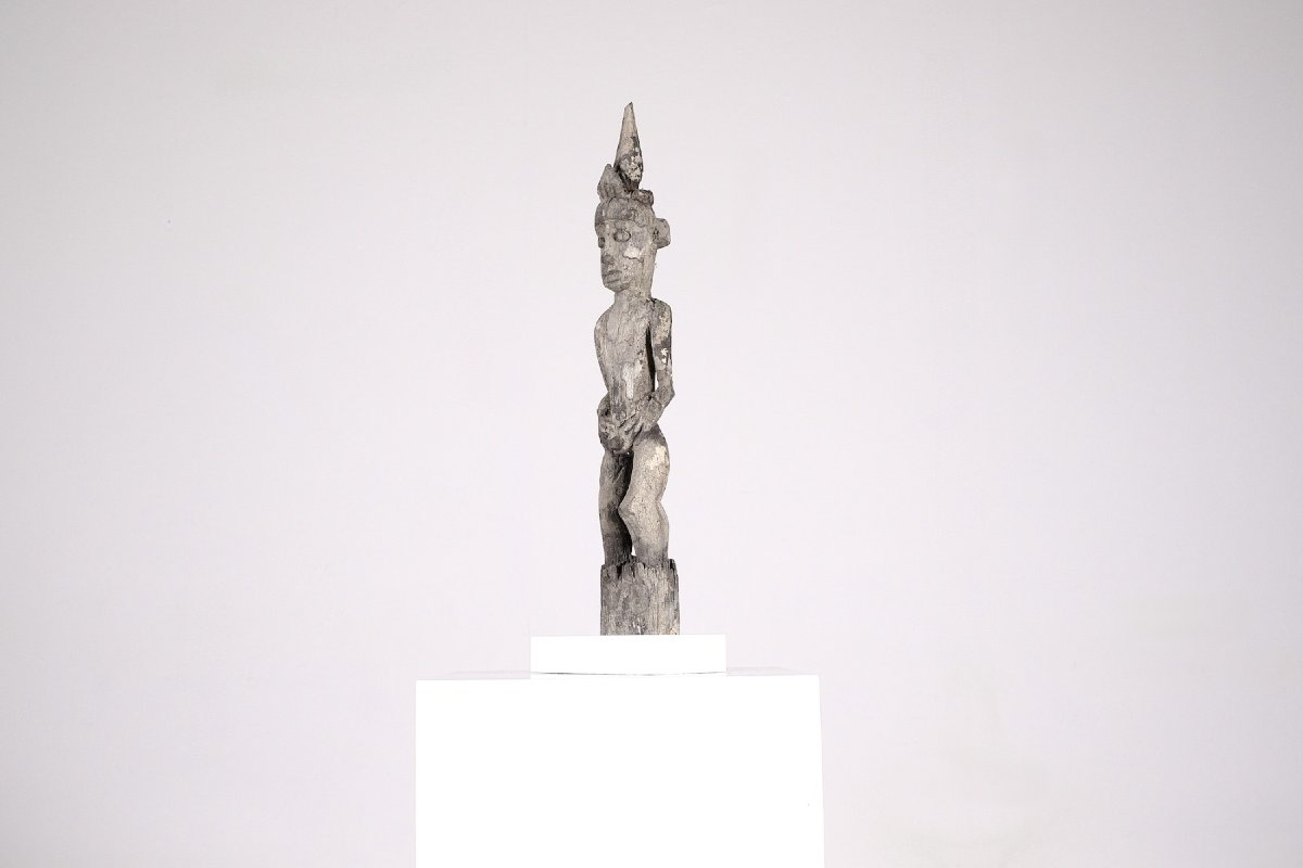 Dayak Hampatong Pole, Borneo-photo-2