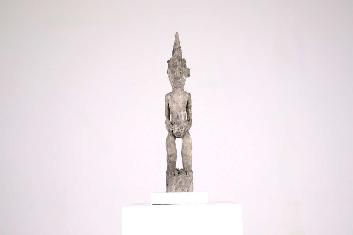 Dayak Hampatong Pole, Borneo-photo-3