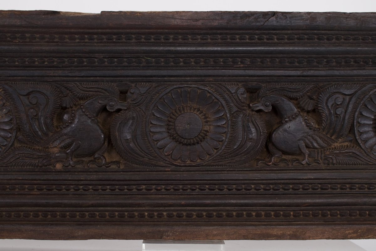 Indian Carved Panel - Chettinad, Tamil Nadu-photo-2