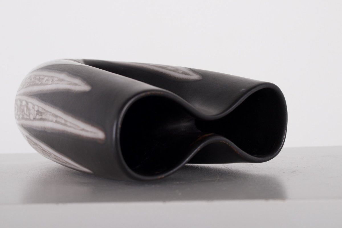 Burgundia Vase - Svend Aage Jensen For Søholm - Denmark, 1950s-photo-4