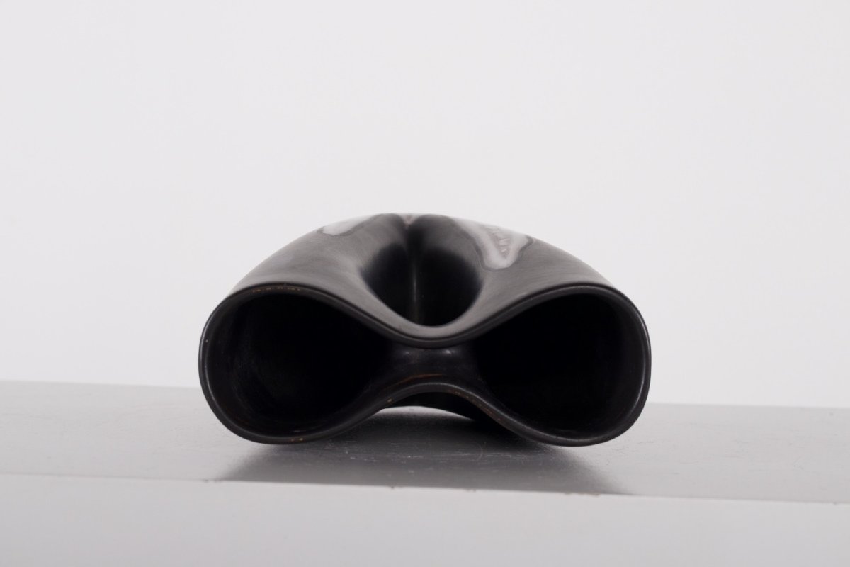 Burgundia Vase - Svend Aage Jensen For Søholm - Denmark, 1950s-photo-2