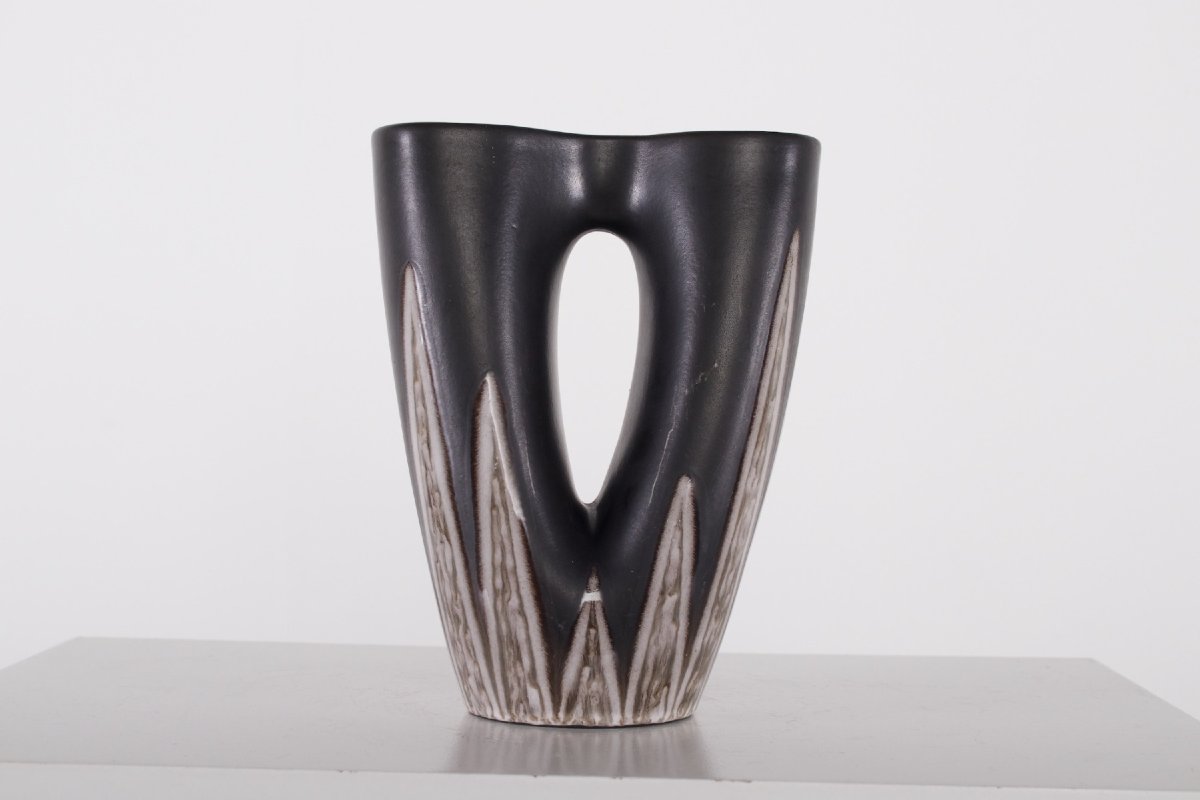 Burgundia Vase - Svend Aage Jensen For Søholm - Denmark, 1950s