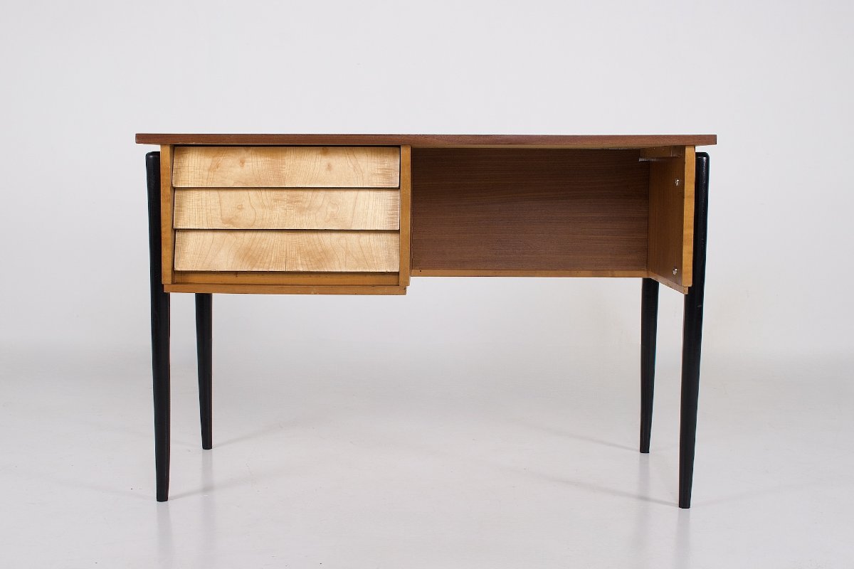 Petit bureau de milieu moderniste scandinave-photo-2