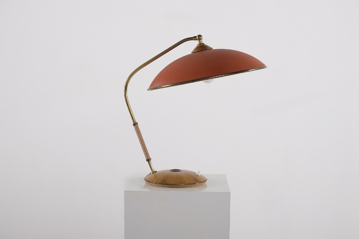 Lampe de bureau , éditions Temde Leuchten, années 50.-photo-2