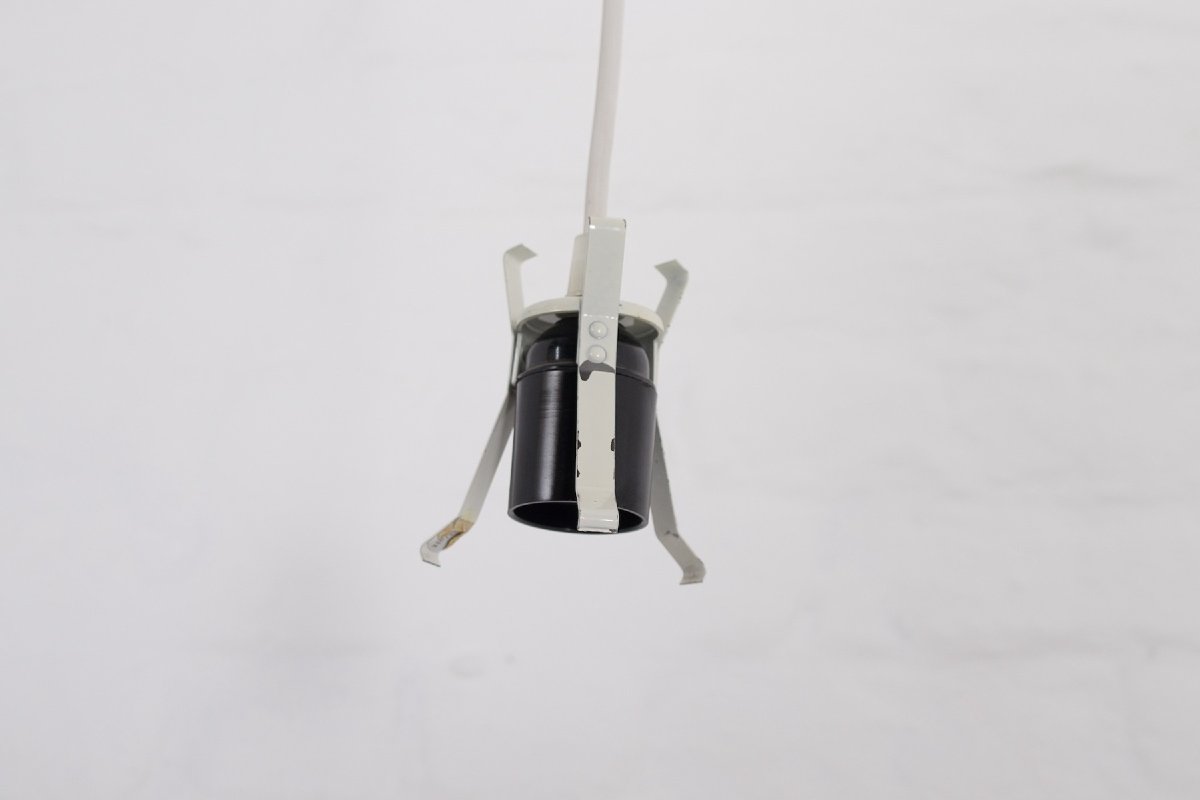 Petite suspension en verre, P&T, Michael Bang pour Holmegaard, années 70.-photo-1