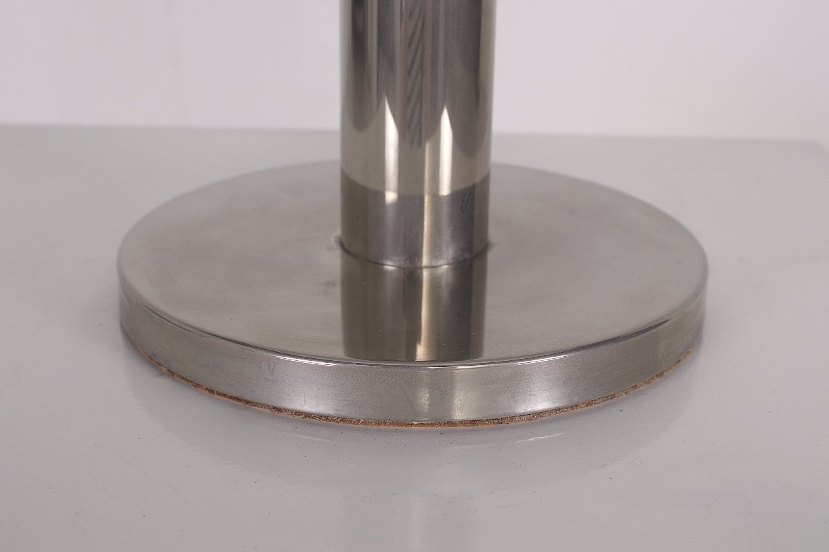 "champignon" Acrylic Table Lamp, From The 1970s. -photo-3