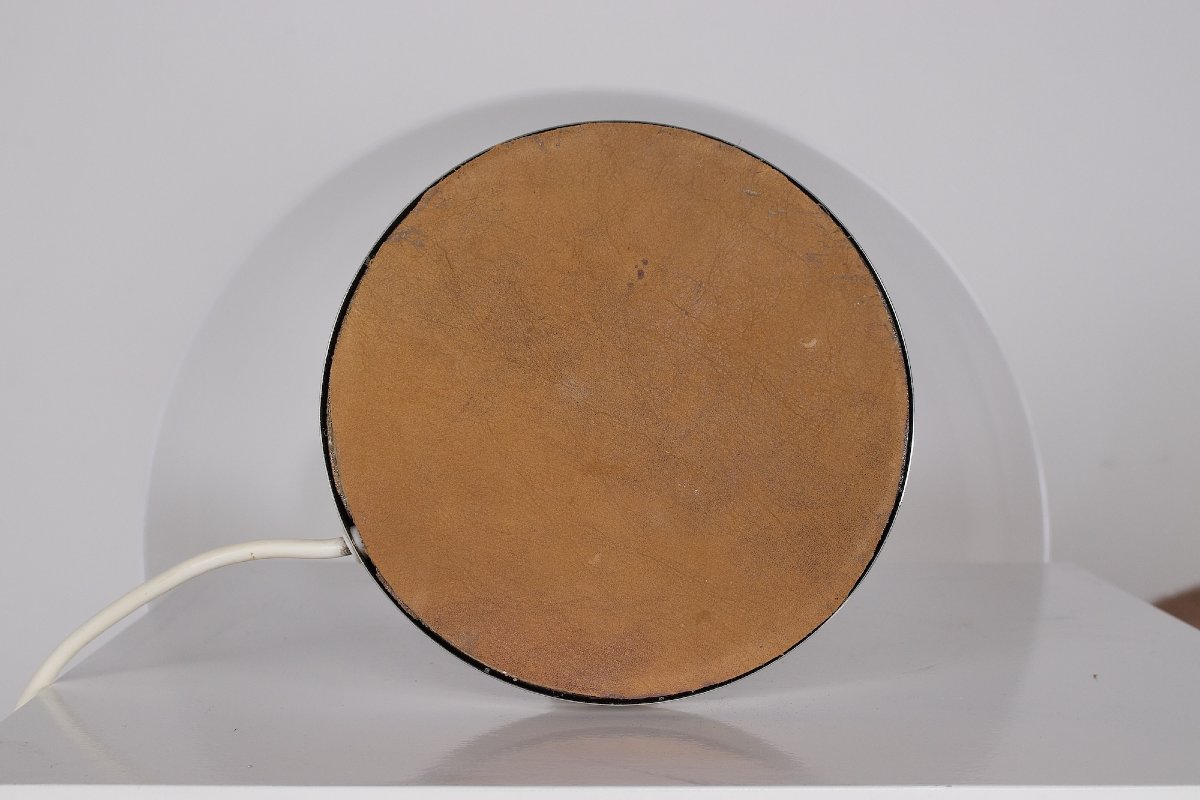 "champignon" Acrylic Table Lamp, From The 1970s. -photo-2