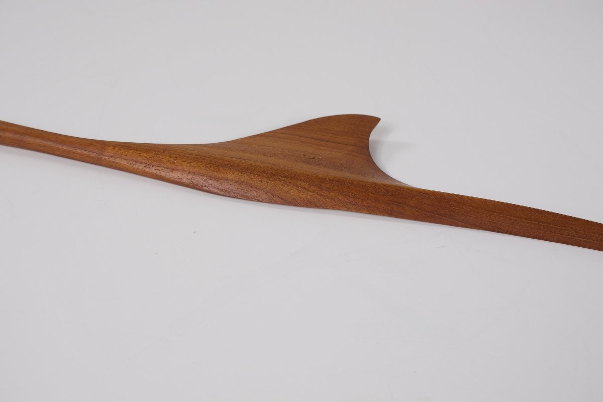 Wall Decoration Depicting A Flock Of Cranes, Teak, 1960s-photo-2