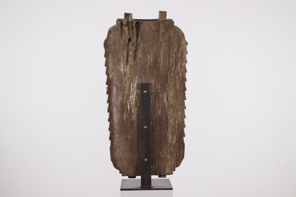 Panneau en bois sculpté, Inde du sud, XIX ème siècle.-photo-2