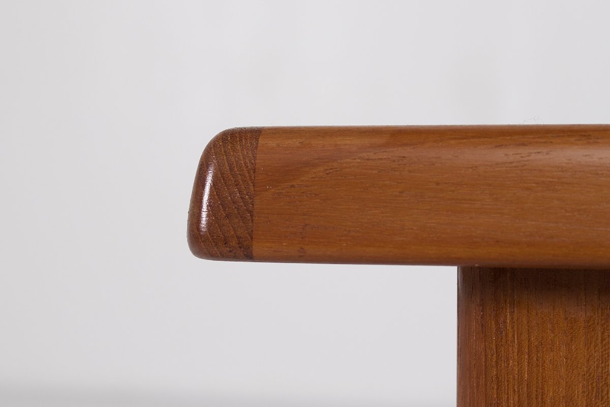 Teak End Table Or Coffee Table, Denmark, 1960s.-photo-4