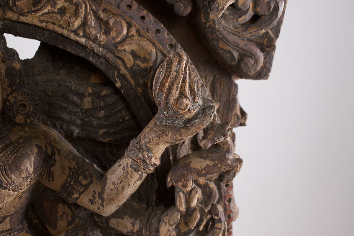 Shiva Nataraja Dancing On Apasmara – High Relief From Tamil Nadu-photo-2