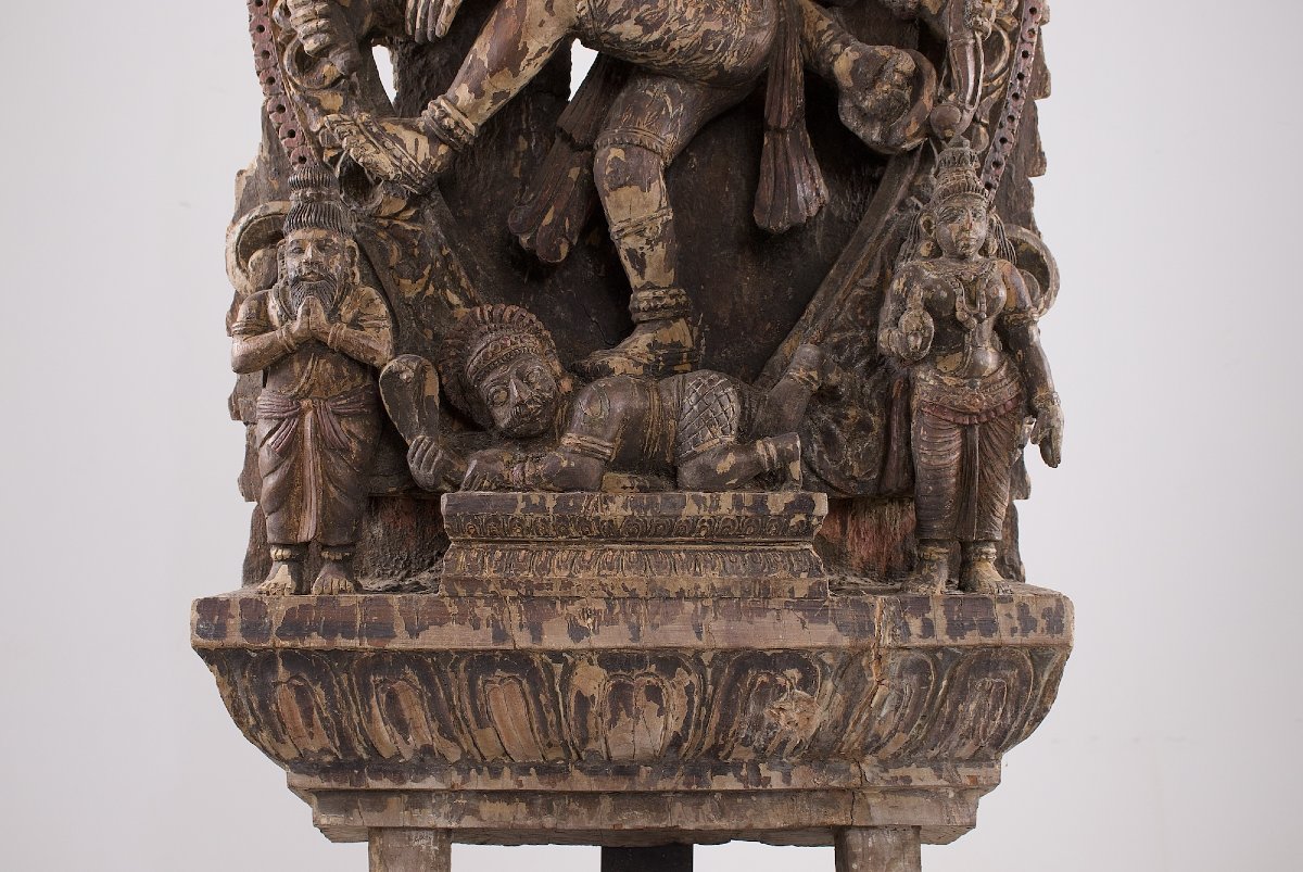 Shiva Nataraja Dancing On Apasmara – High Relief From Tamil Nadu-photo-3
