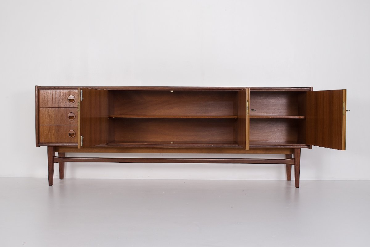 Scandinavian-style Teak Sideboard, 1960s.-photo-4