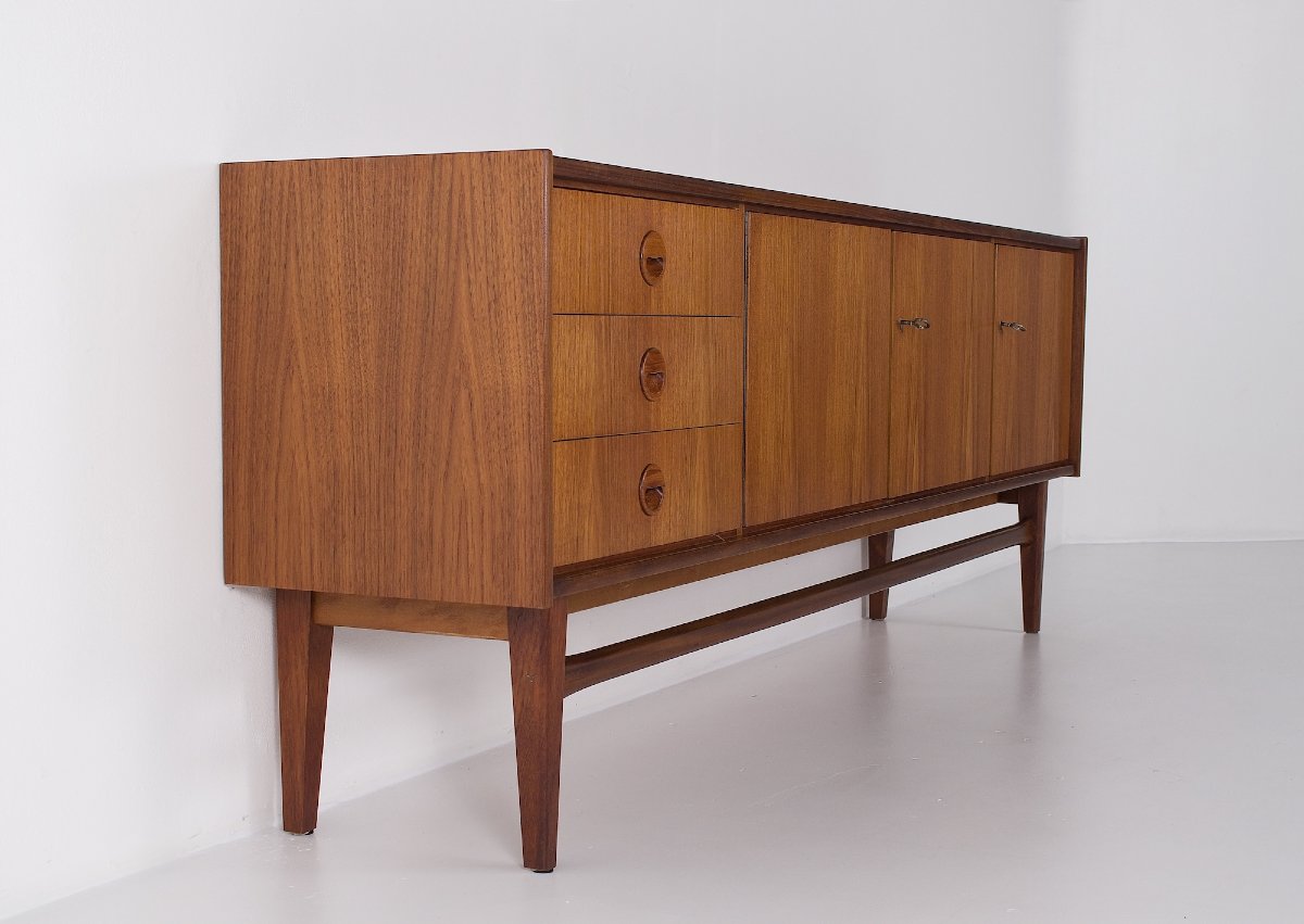 Scandinavian-style Teak Sideboard, 1960s.