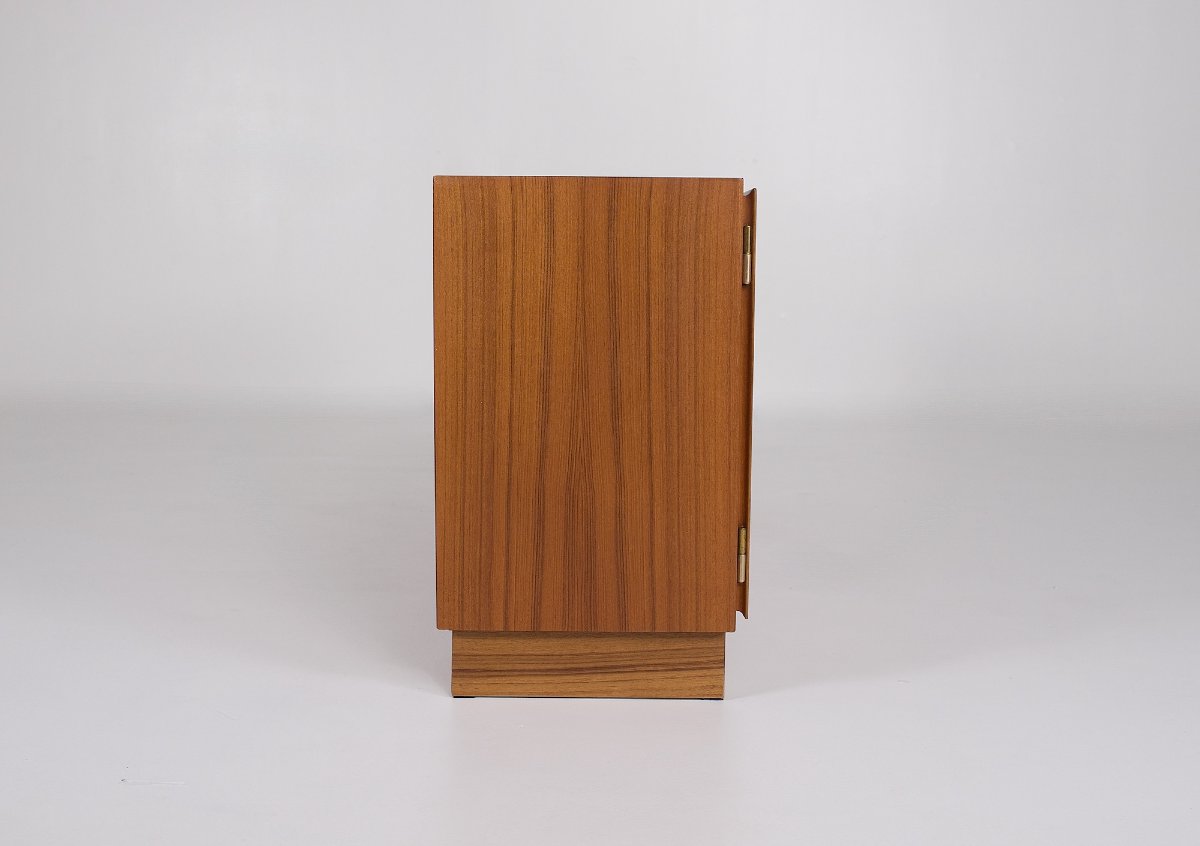  Small Teak Sideboard, Scandinavian, Omann Jun.-photo-3