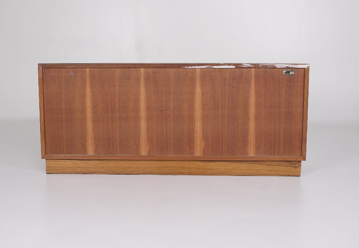  Small Teak Sideboard, Scandinavian, Omann Jun.-photo-2