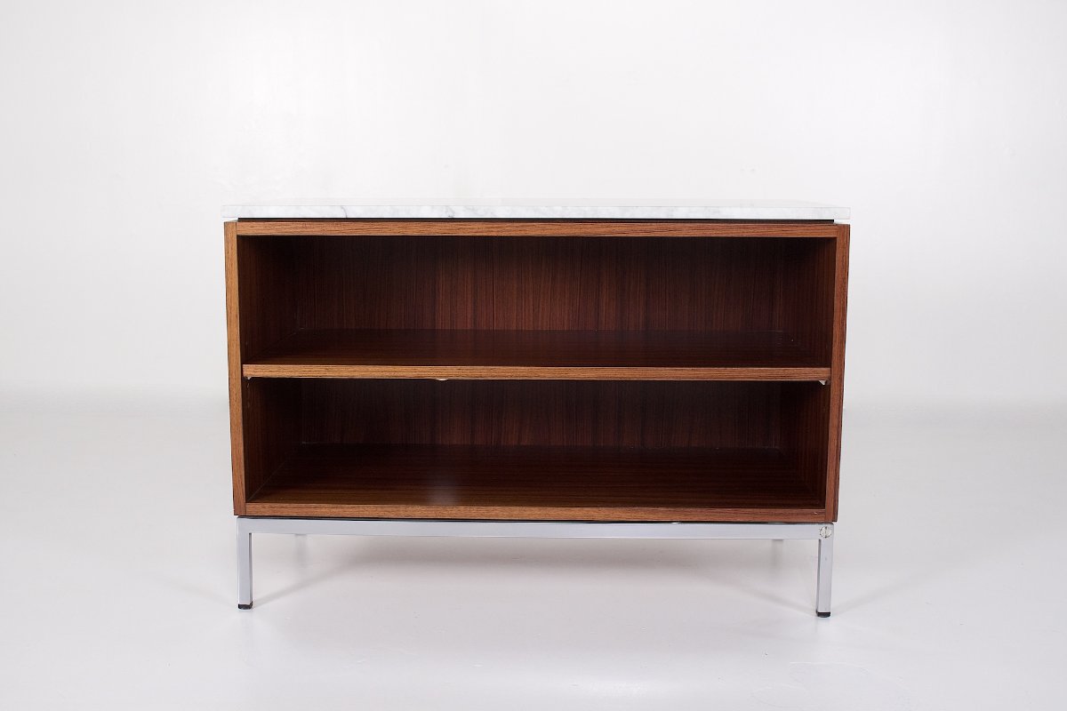 Florence Knoll Rosewood Sideboard.-photo-2