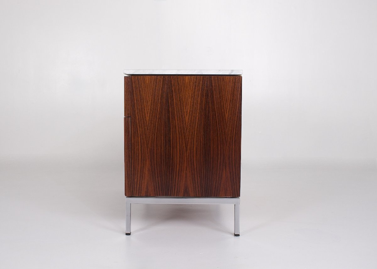 Small Rosewood Sideboard, Florence Knoll.-photo-3