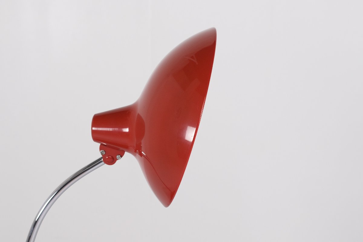 Kaiser Idell Red Table Lamp. -photo-3