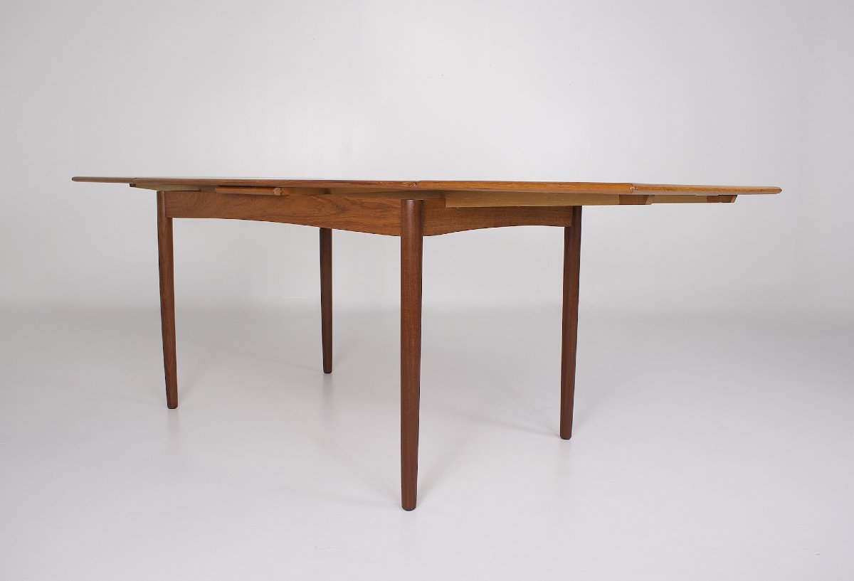 Extendable Teak Table, Denmark.-photo-2