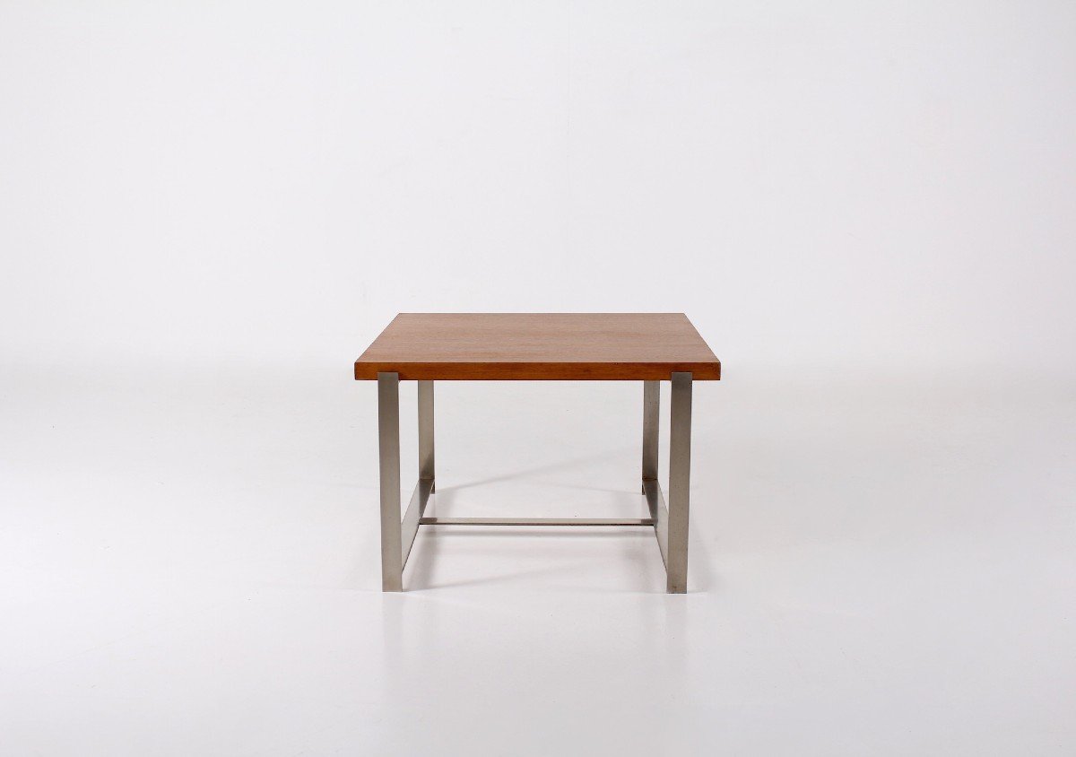 Table Basse / Bout De Canapé Moderniste.-photo-3