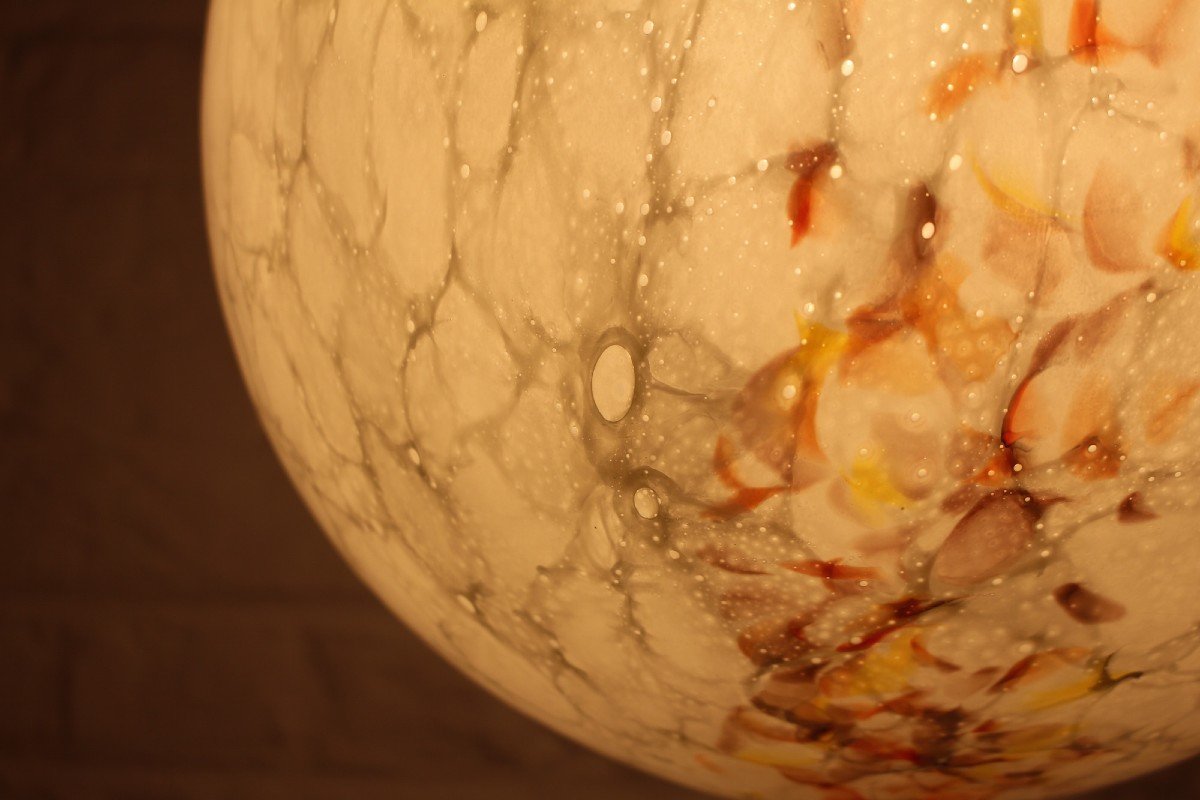 Marbled Opaline Globe Pendant-photo-5